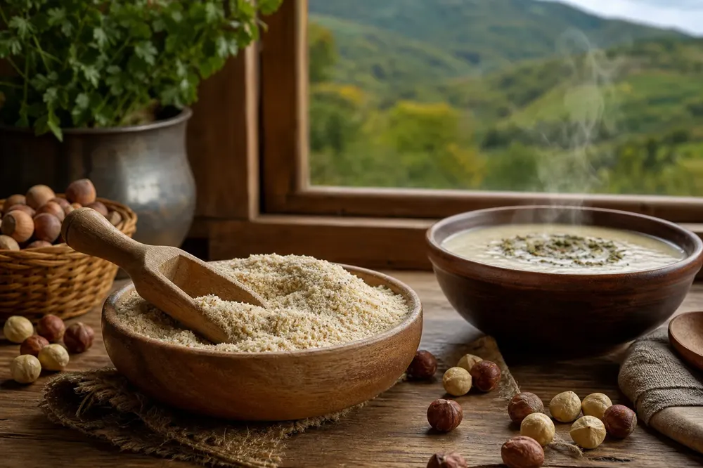 How to Make Hazelnut Flour: The Secret to Grinding Without Making Butter, Plus a Soup