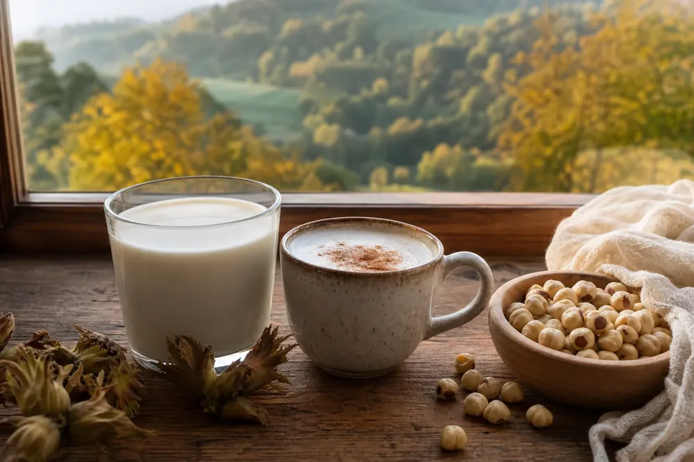 How to Make Hazelnut Milk: Plant Milk at Home in Four Steps