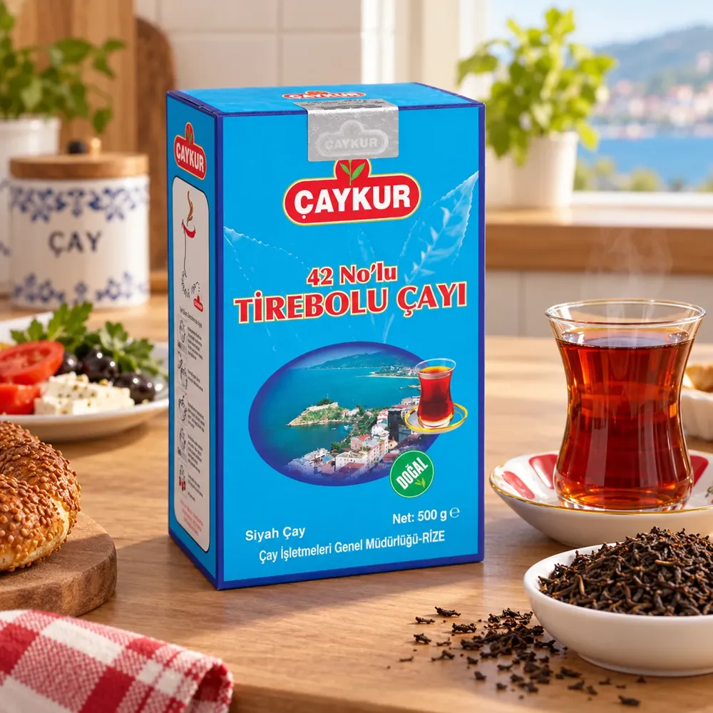 Çaykur 42 No'lu Tirebolu Çayı 500 gr, Koyu Demleme İçin