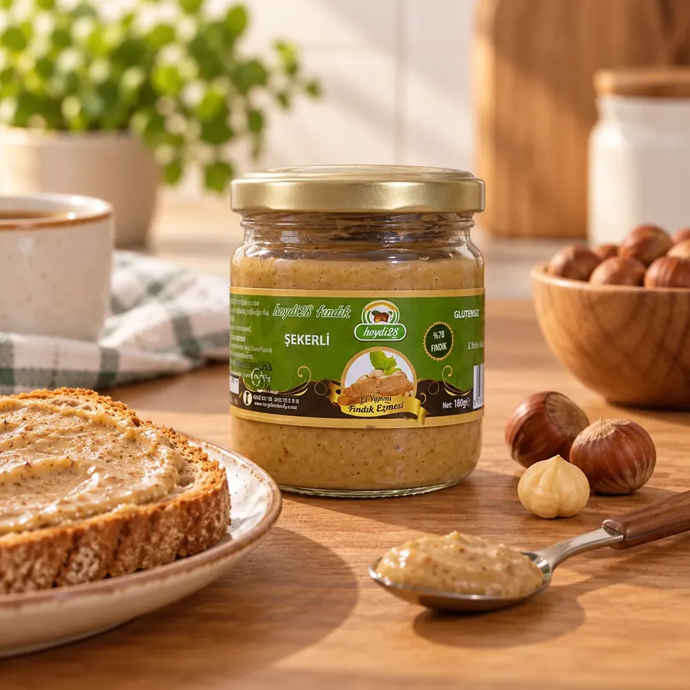 Fındık Ezmesi 180 gr, Deneme Boyu, %78 Fındık