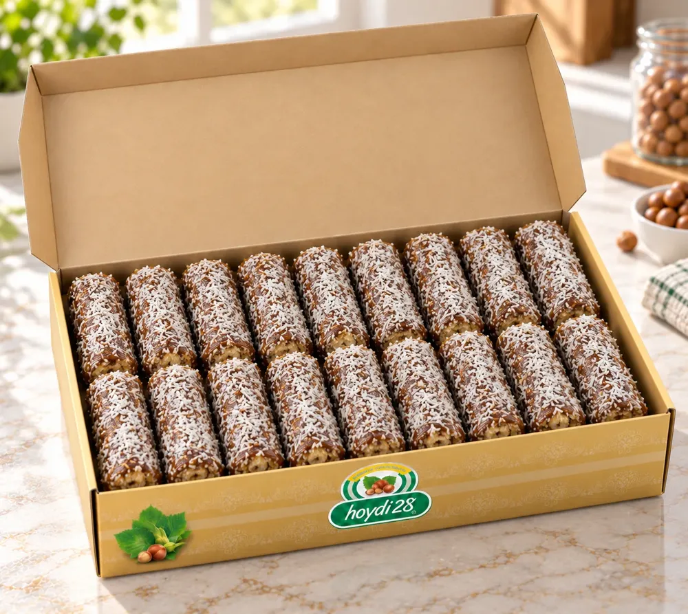 Hindistan Cevizli Köme 1 kg, Fındık Ezmeli Pestil Rulo
