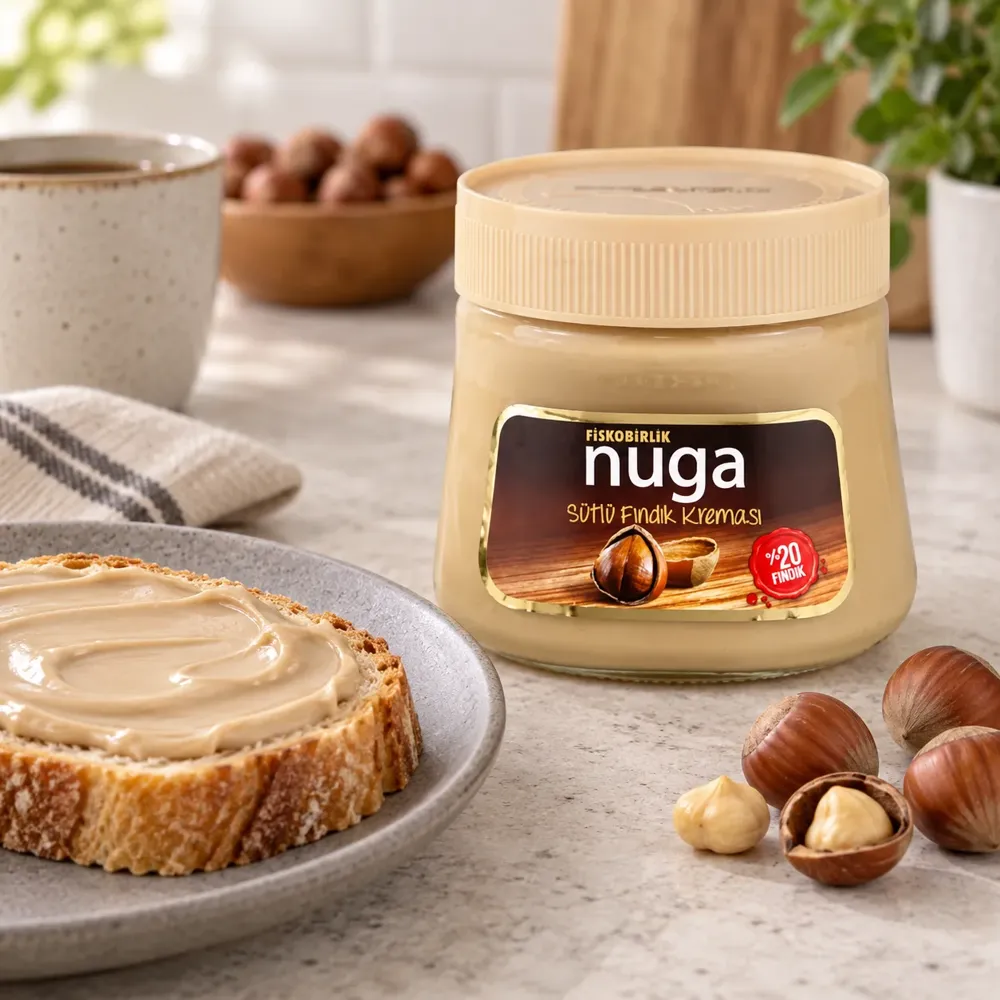 Nuga Sütlü Krema 350 gr, Yumuşak Kıvamlı Kahvaltılık