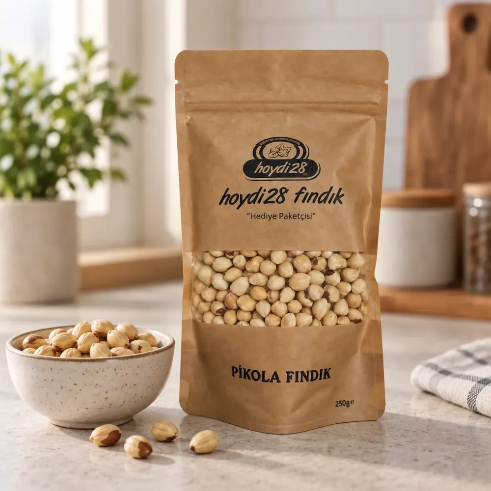 Pikola Fındık 250 gr, Seçme Tane, Hediyelik Boy