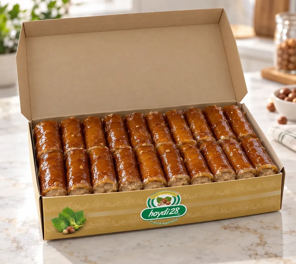 Sade Köme 1 kg, Fındık Ezmeli Pestil Rulo, Kaplamasız